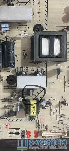 索尼55ex710液晶电视不开机的故障维修